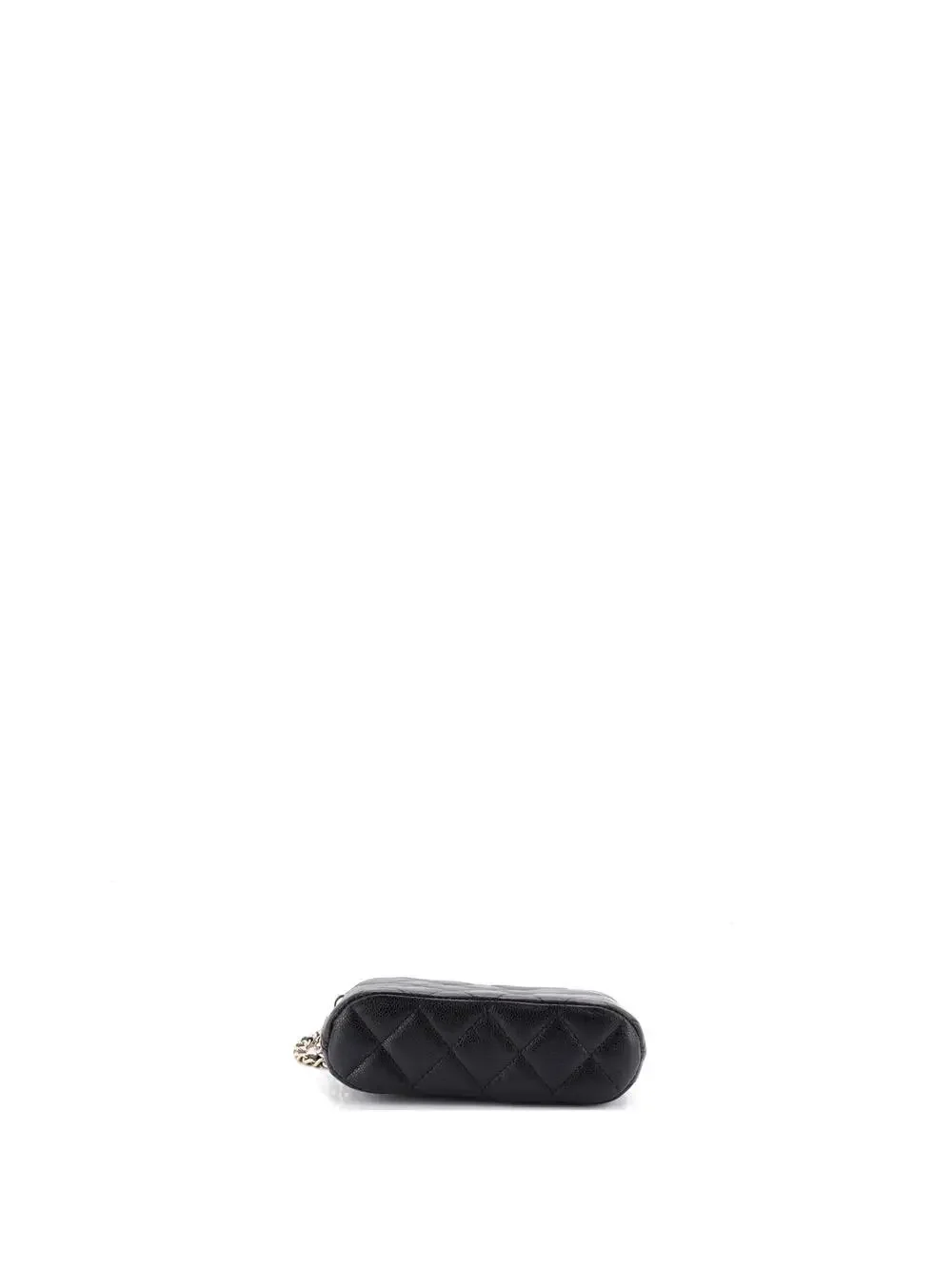 Chanel Cc Dome Zip Clutch With Chain #260999C46B
